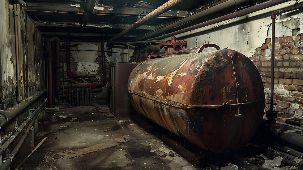 Neutralisation de cuve à mazout