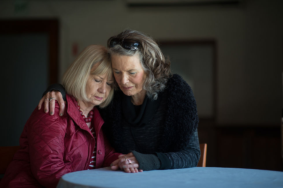 soutenir une personne en période de deuil
