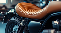 Garnissage de selles de moto