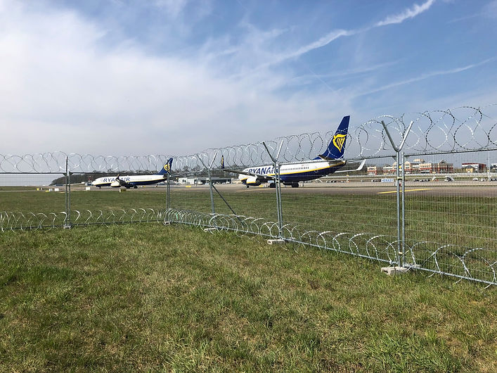 cloture heras aéroport