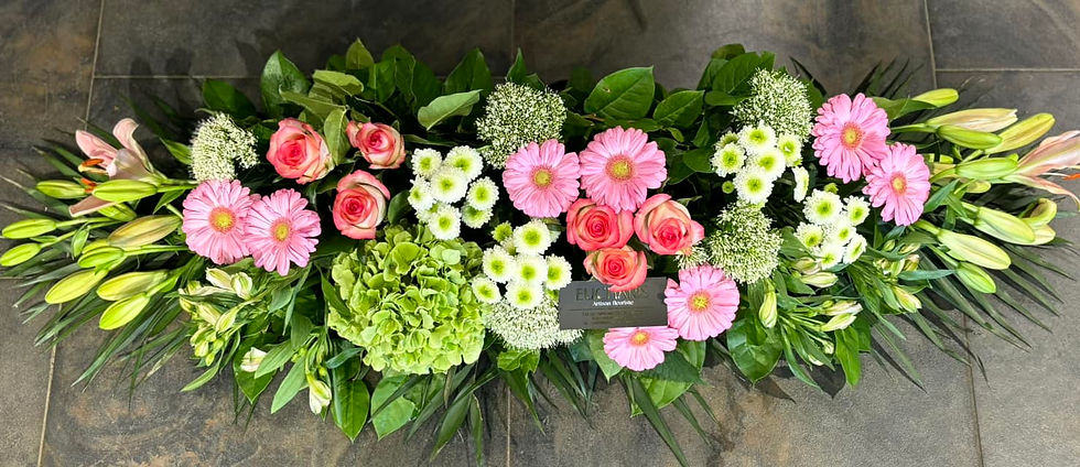 fleurs et couronnes de deuil