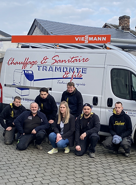 équipe Chauffage Tramonte & fils