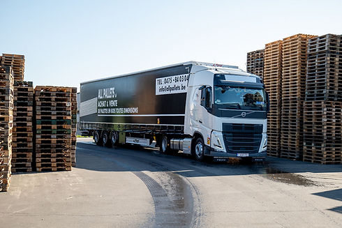 Transport des palettes