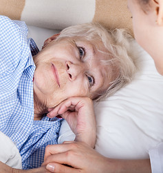 le patient et l'infirmière