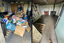 évacuation des encombrants