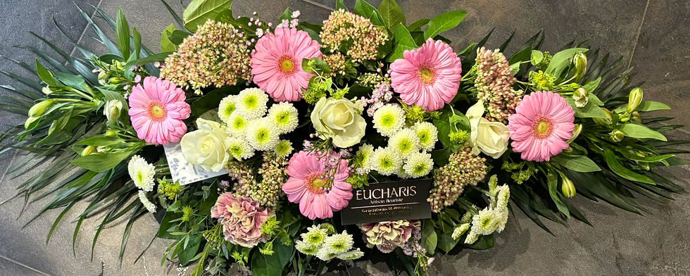 fleurs et couronnes de deuil