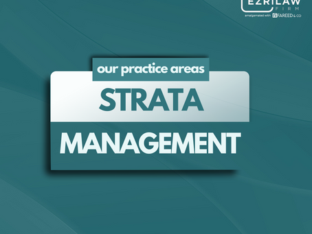 Simplifying Strata Management: Expert Guidance at EzriLaw Firm