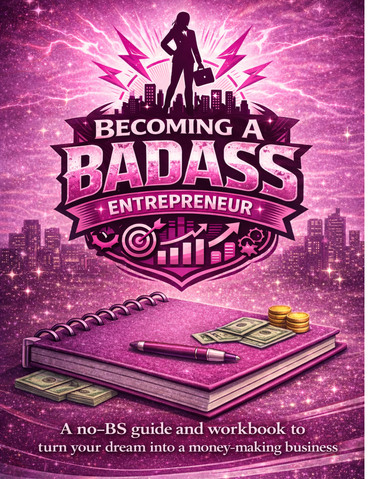 Becoming a Badass Entrepreneur workbook cover