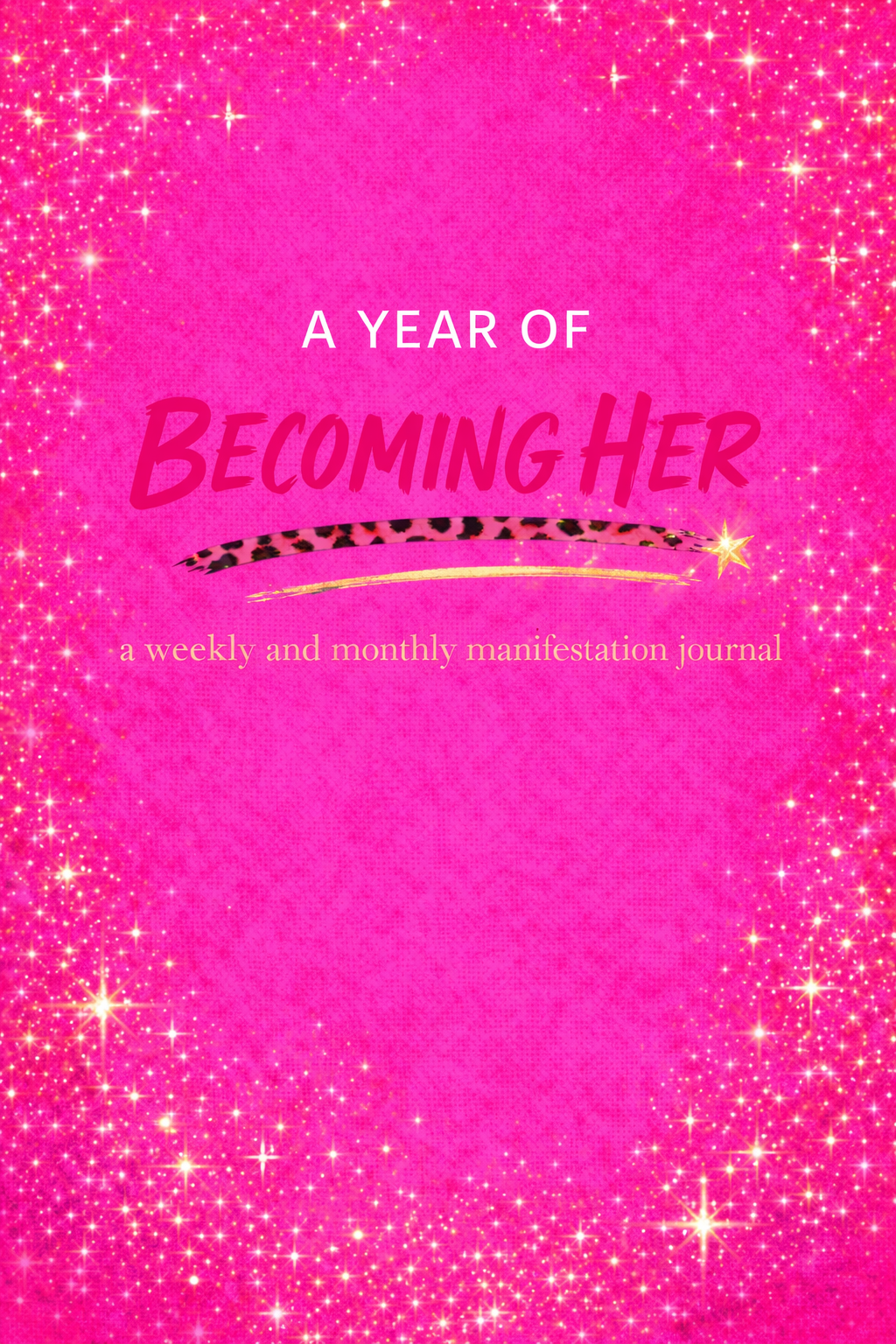 A Year of Becoming Her journal cover