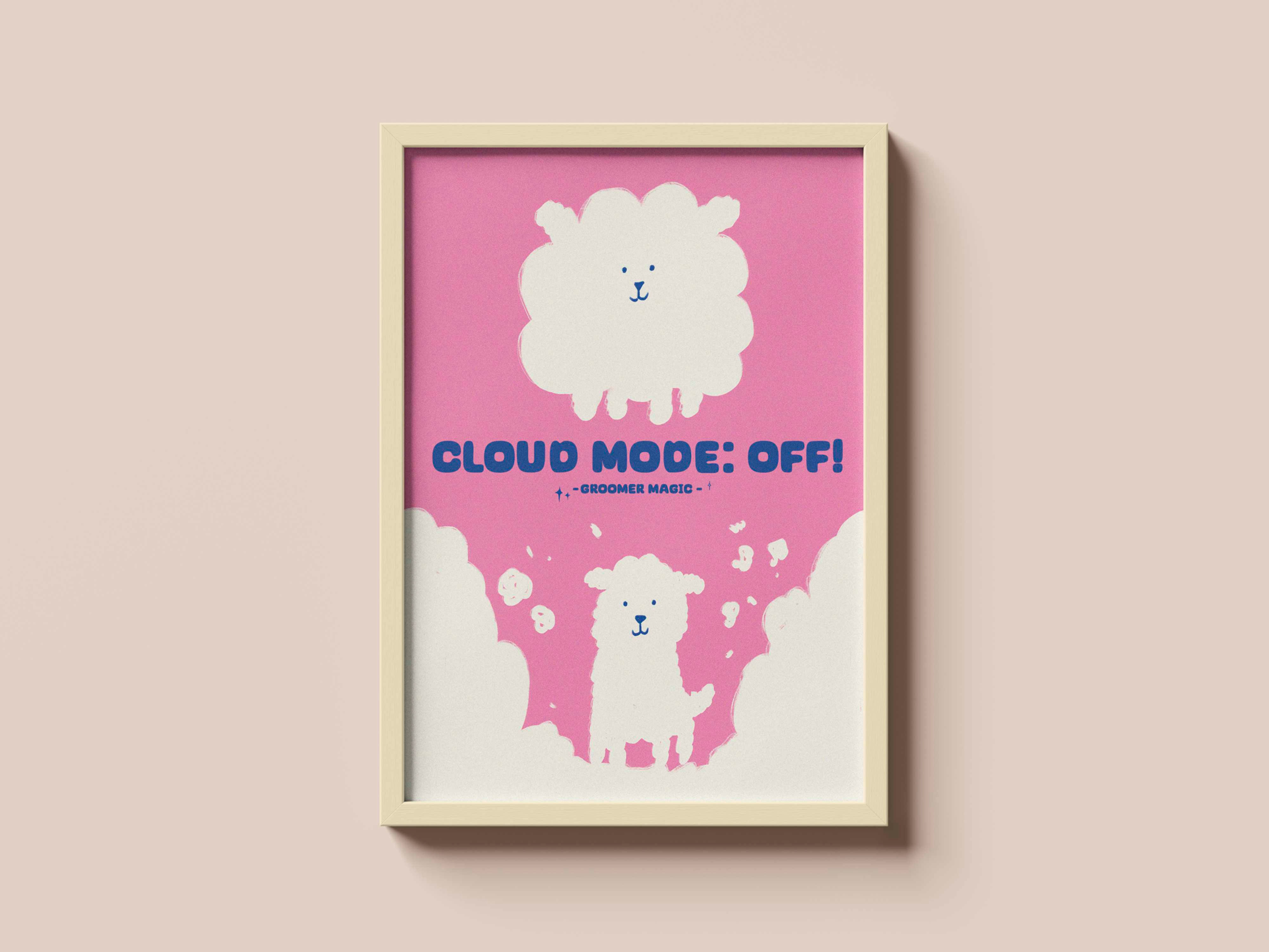 Plakat - Cloud mode