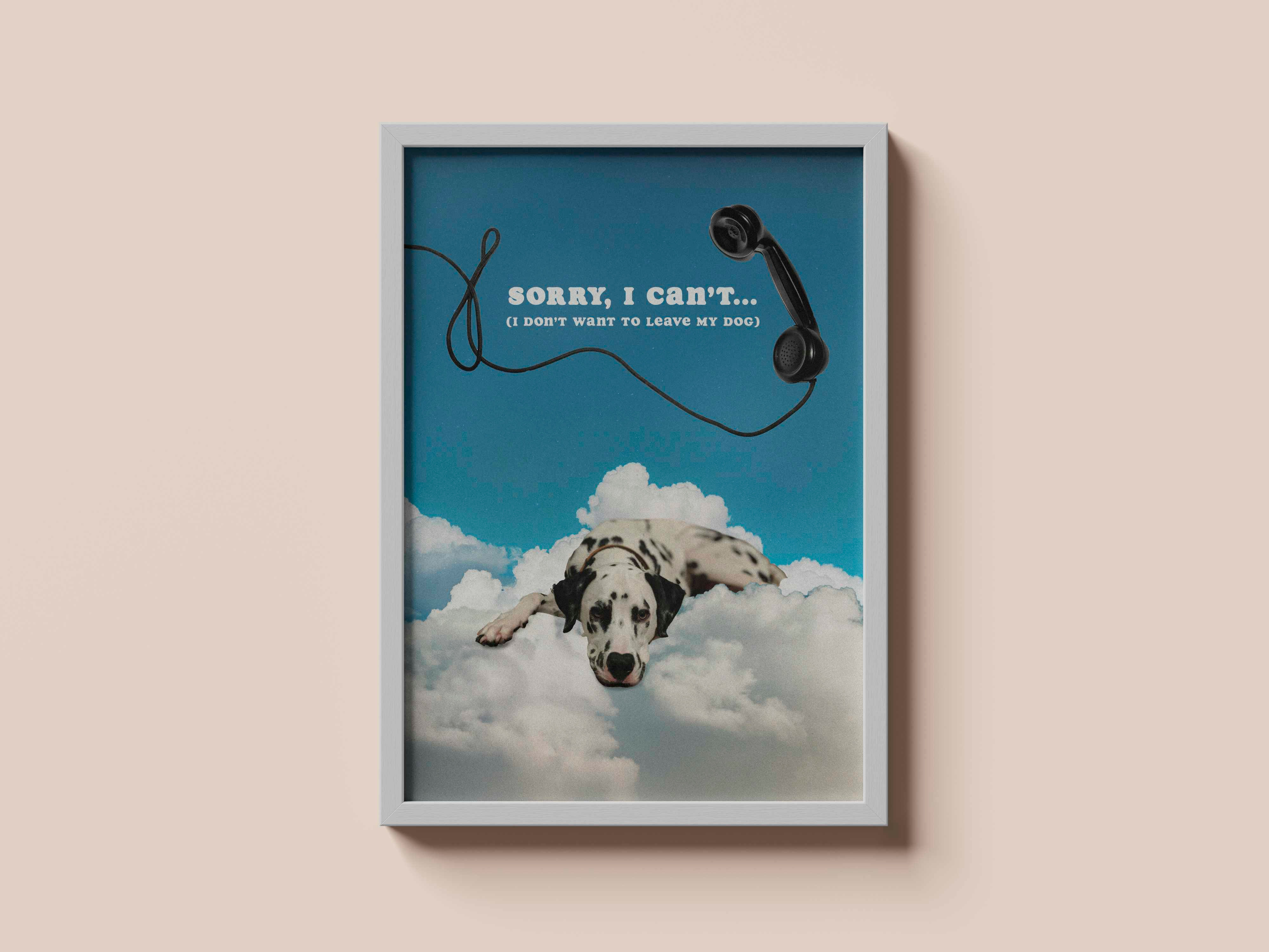 Plakat - Sorry, I can't
