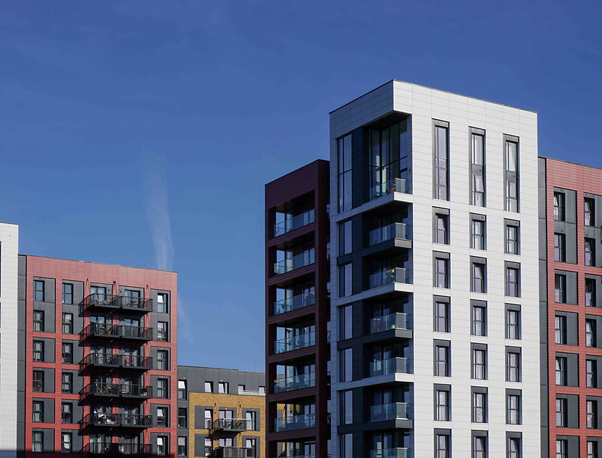 Immeubles résidentiels modernes pour prêt immobilier privé