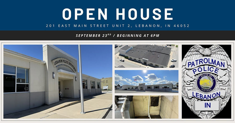 Lebanon Police Department To Host Open House