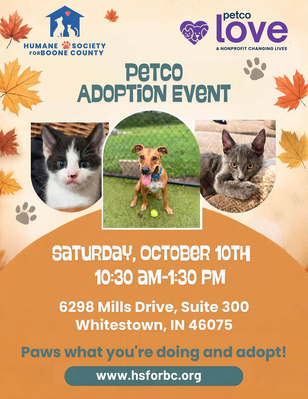 Humane Society To Host Adoption Event
