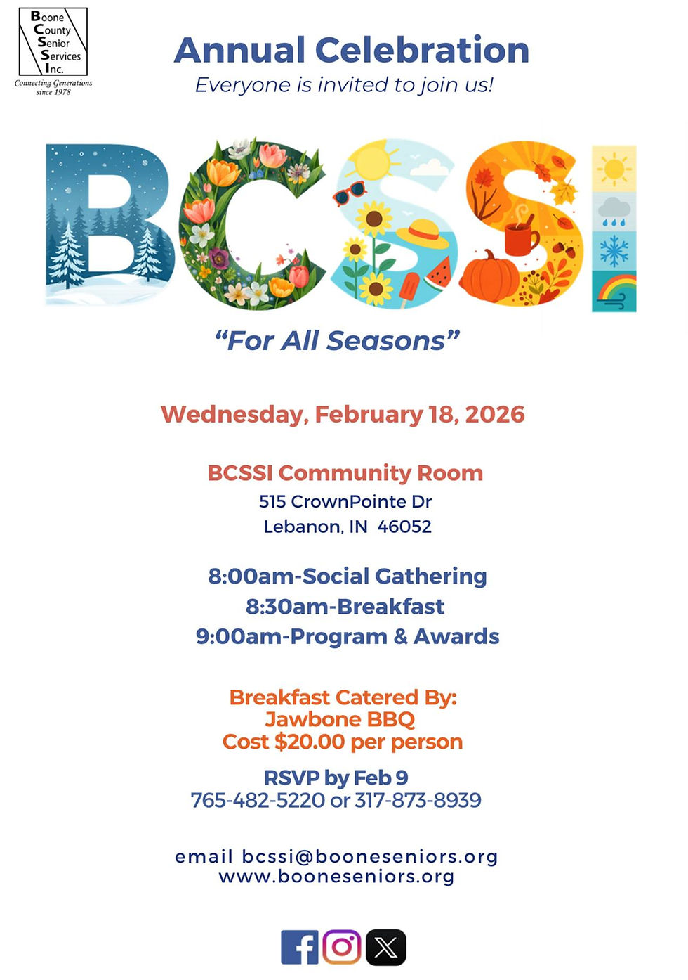 Boone County Senior Services Plans Annual Celebration