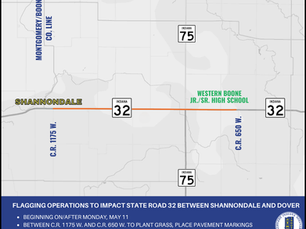 Flagging Operations To Impact State Road 32