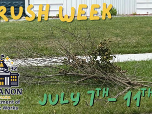 Brush Pickup Begins Today In Lebanon