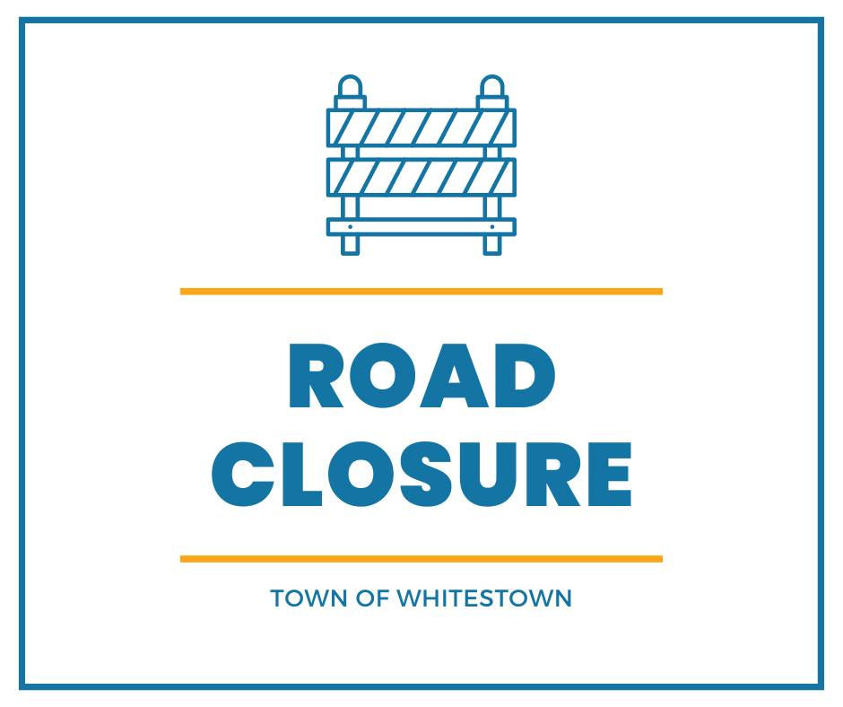 Whitestown Announces Partial Road Closure