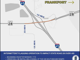 INDOT Plans Work At 28 And 65