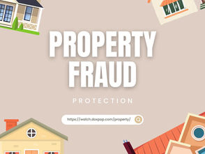 Property Fraud Protection available
