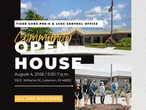 Lebanon Community Schools To Host Open House