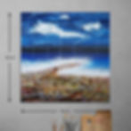 Harry Chamberlain - Tide - Wall View 3 - Abstract Coastal Wall Art for Sale