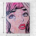 Bruto - One Teardrop - Close View - Buy Modern Pop Art on Canvas, UK