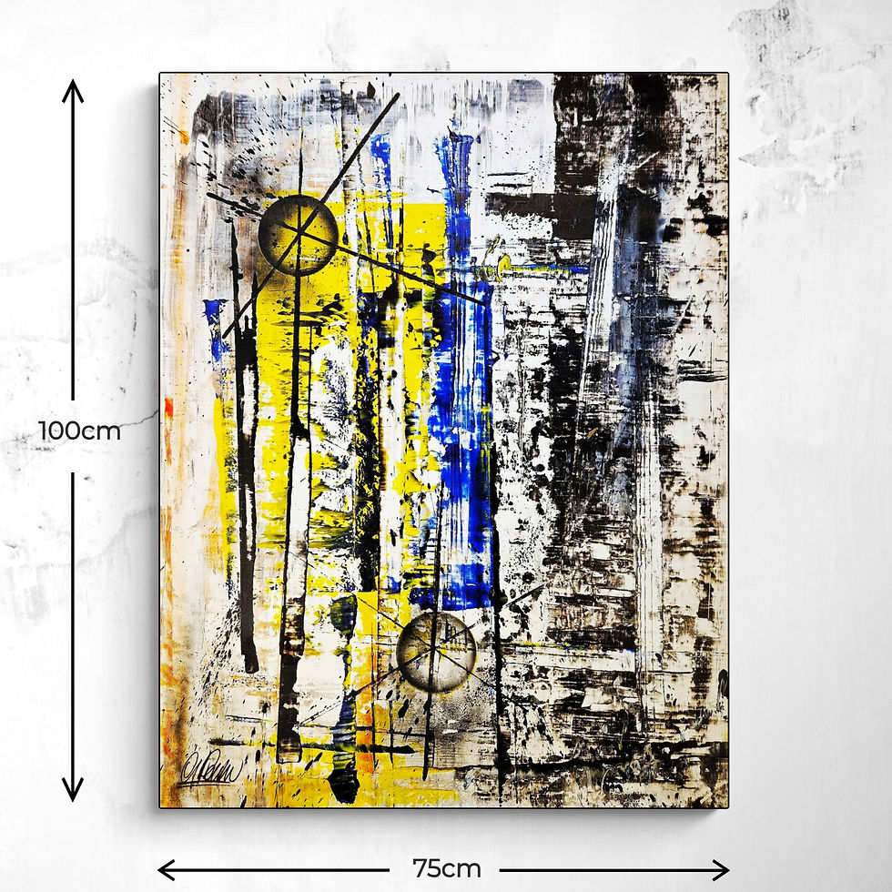 Distorsione Evoluzione 454 - Giuseppe Panzica - Close View - Original Modern Abstract Art for Sale on Canvas