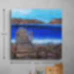 Jetty - Harry Chamberlain - Wall View 4 - Sustainable Abstract Art for Sale