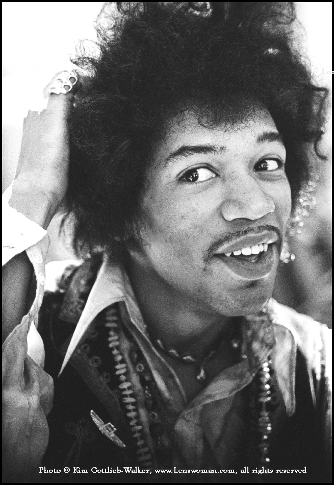 Maddy shoots Jimi Hendrix