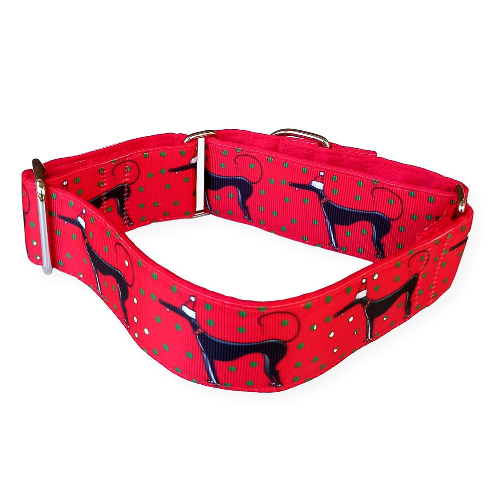Thumbnail: 40mm Martingale "Christmas" - Collars by Christine 