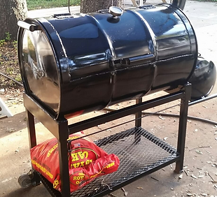 Custom metalwork barbecue fabrication