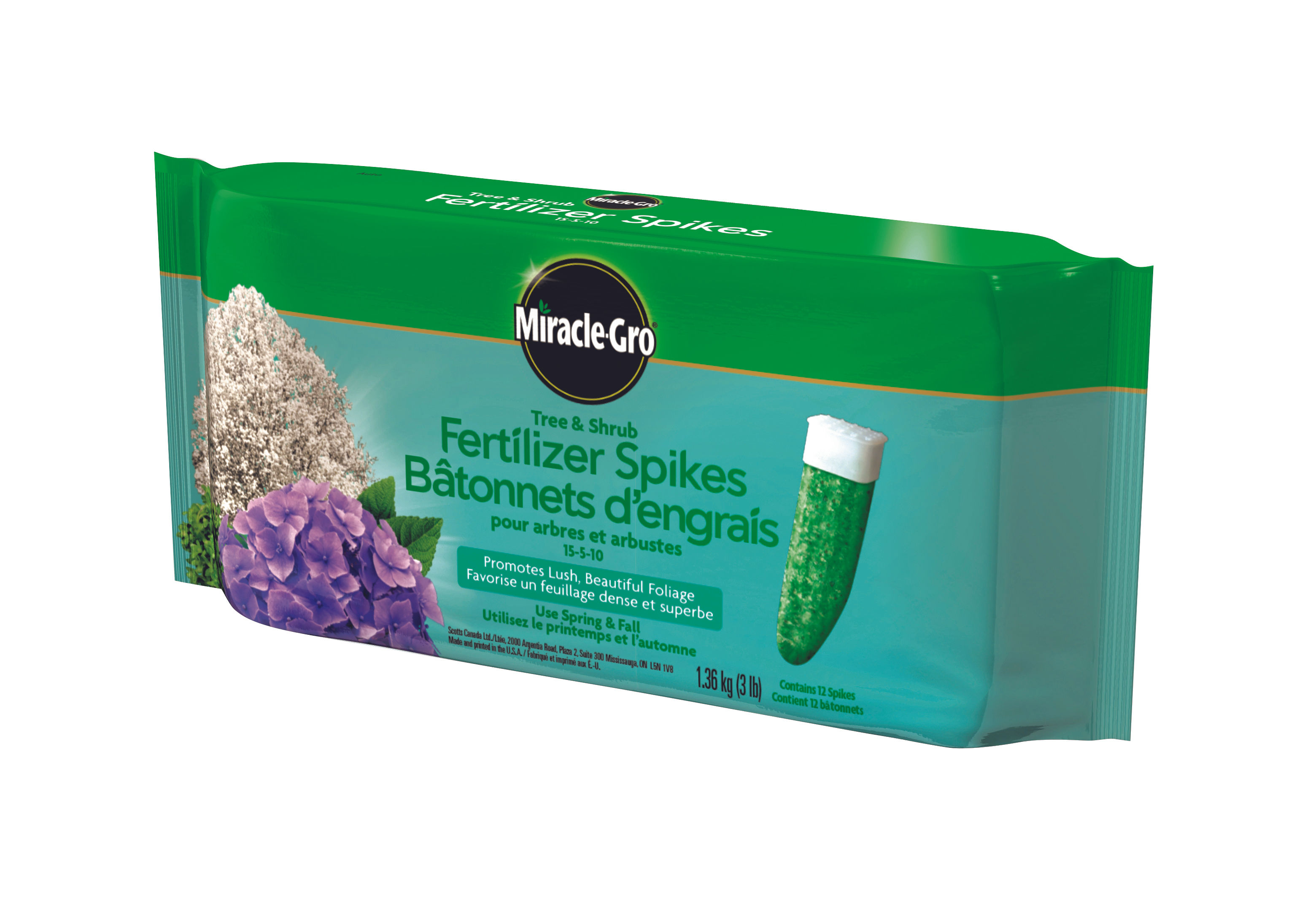 Mir-Gro 1.13 kg Tree & Shrub Fertilizer Spikes 15-5-10 10-Pack