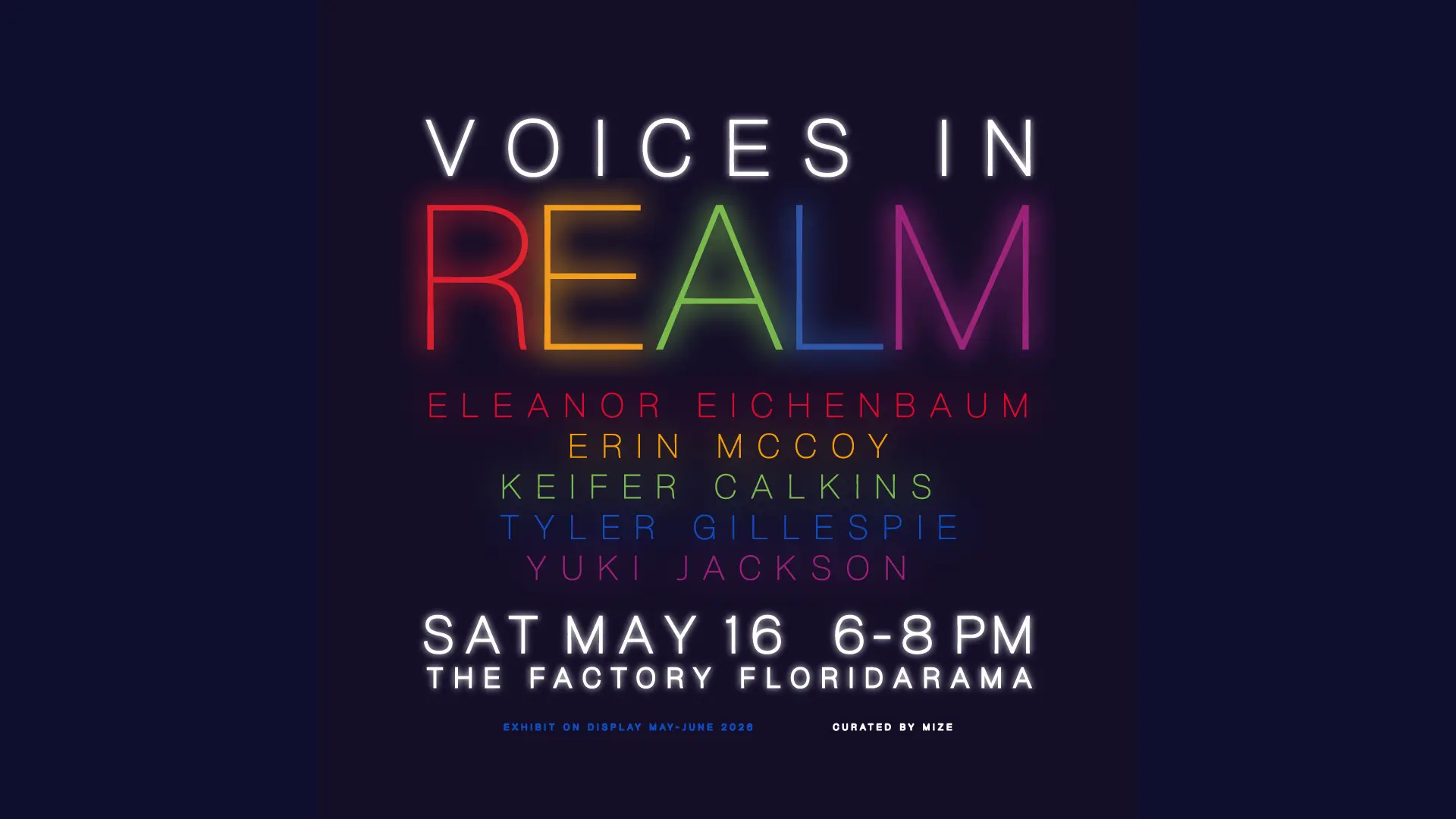 Voices in REALM