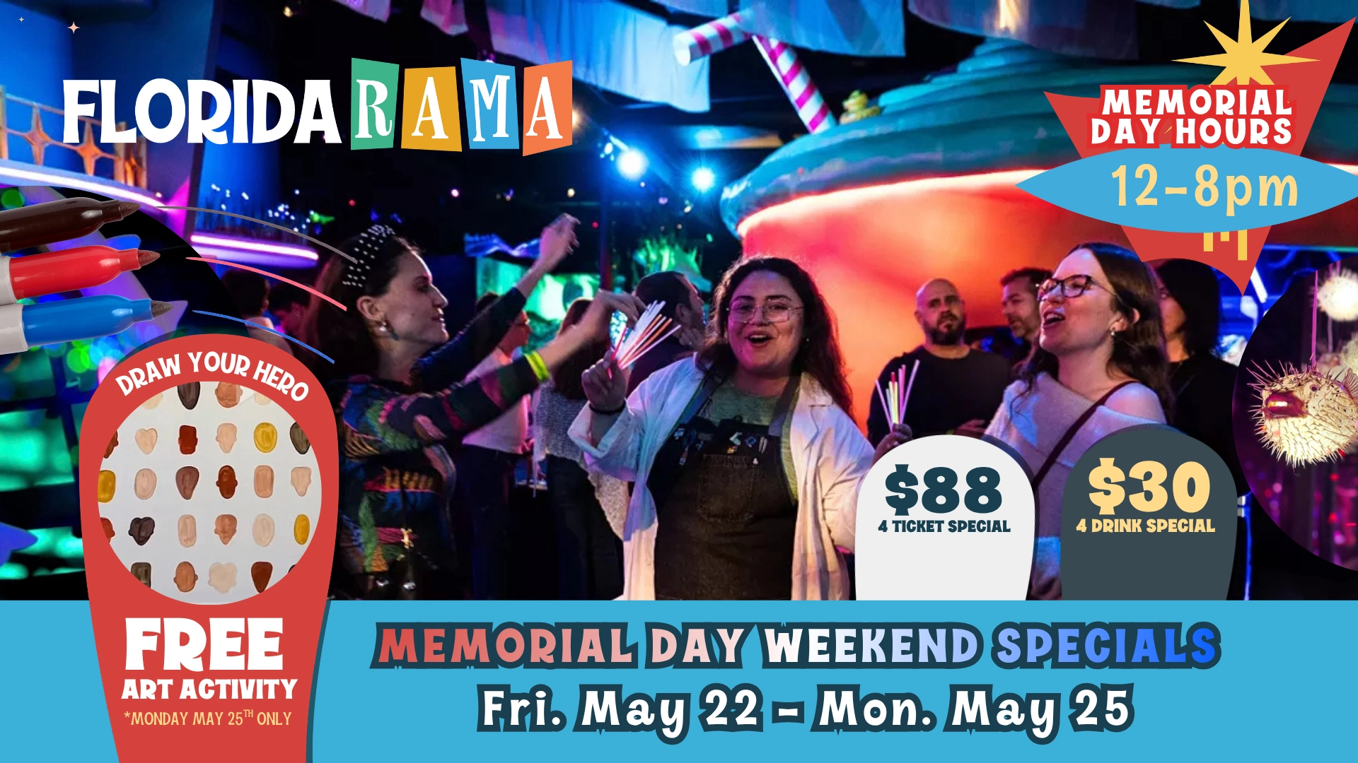 Celebrate Memorial Day Weekend at FloridaRAMA