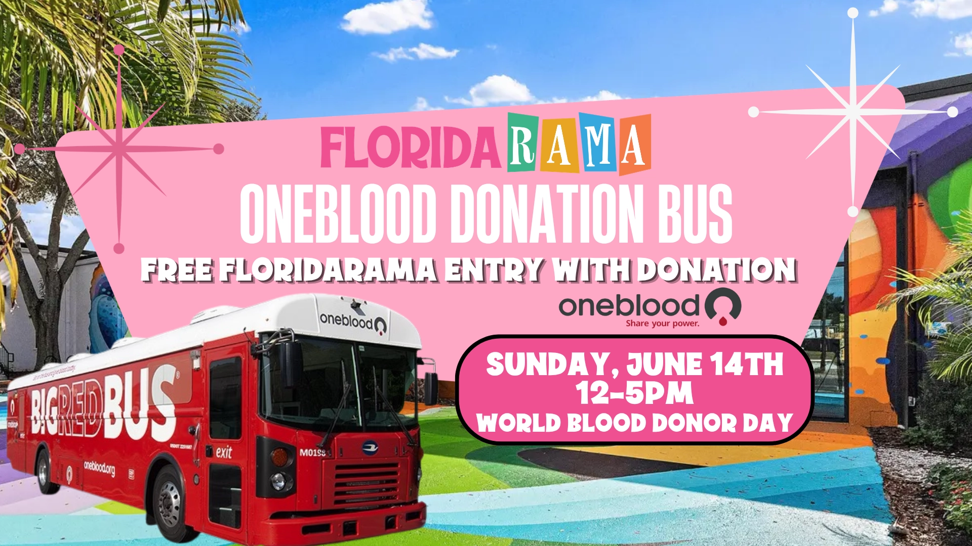 FloridaRAMA OneBlood Donation Bus