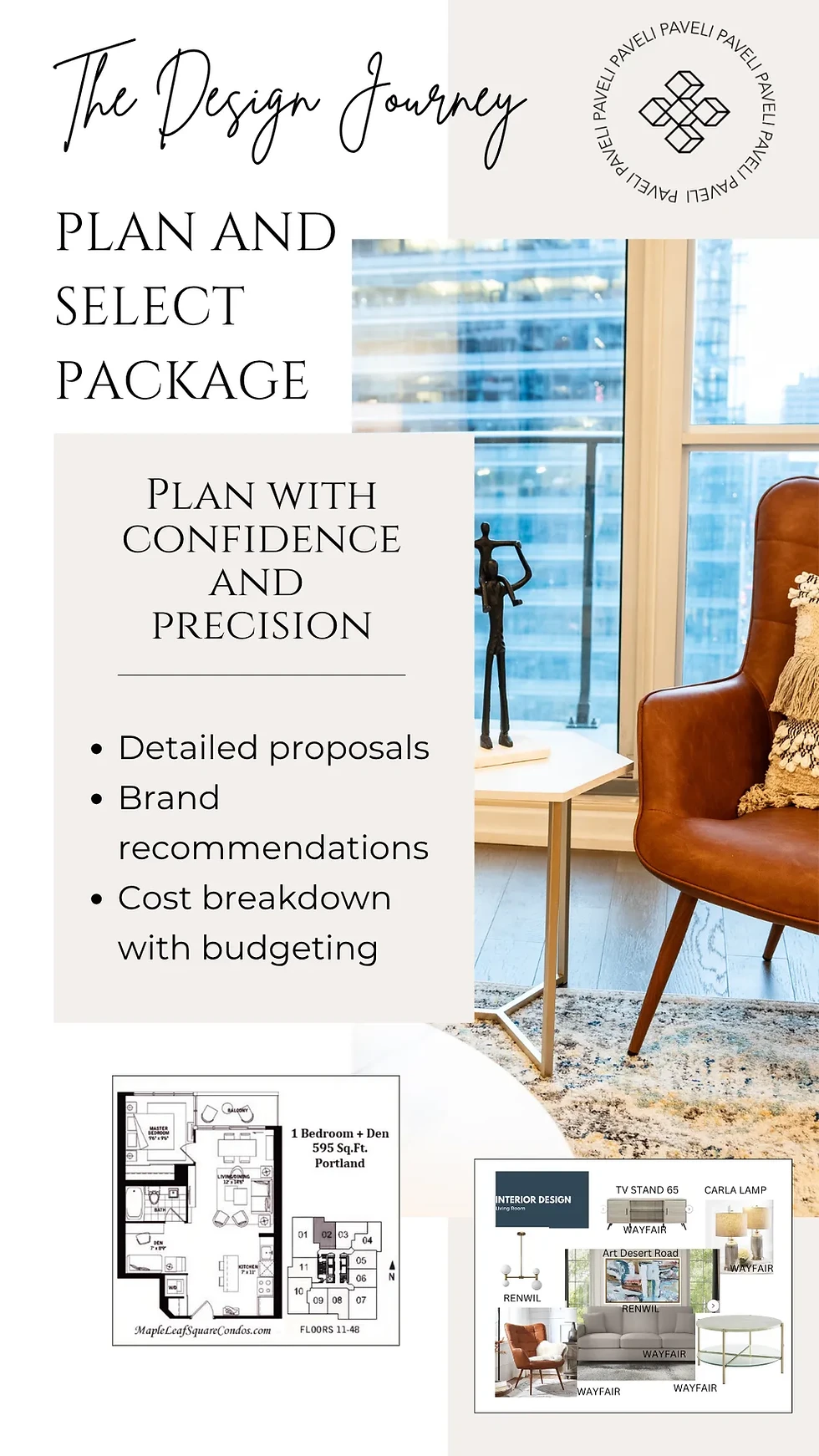 Plan & Select Package – The Design Journey