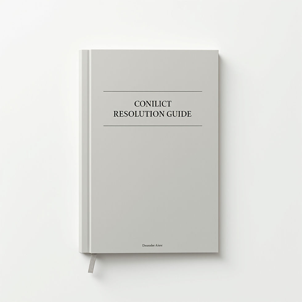 Conflict Resolution Guide
