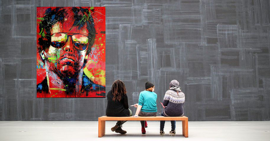 Miniature : No 418 - Pop Art - 128x152cm - 100 CHF/mois