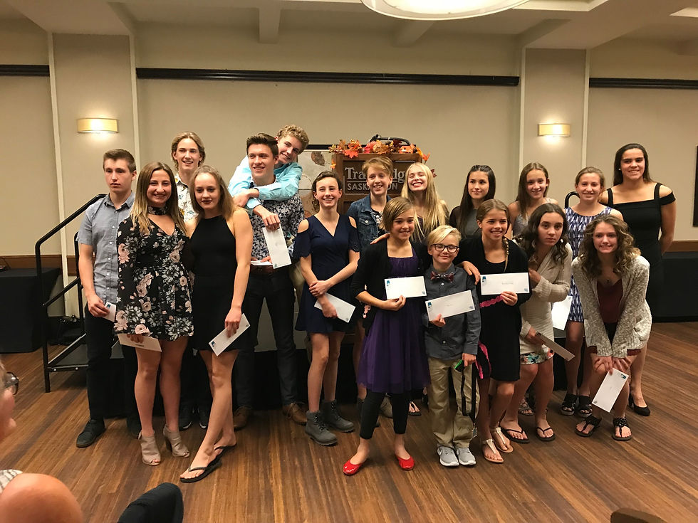 2017 DiveSask Athlete Assistance winners