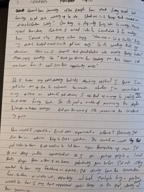 What Are The Differences In My Self-Talk Vs. Talking To Others? | 9/4/21