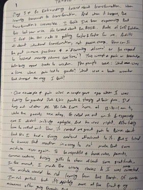 What Was A Time When Pain Led To Growth? | 7/22/21