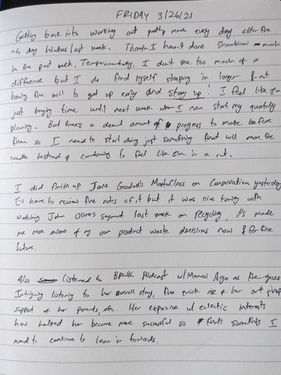 Trying To Get Out Of A Rut | 3/26/21