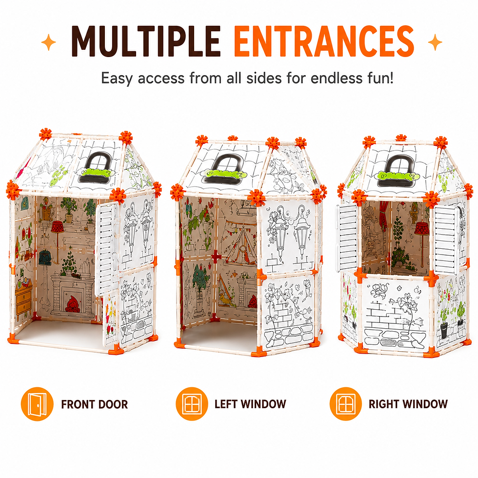 Thumbnail: DIY Doodle Den - Patchwork Castle