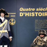 Compagnies Franche de la Marine en 1760, tenue troupe