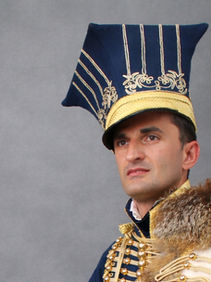 Officier du 5e Régiment de Hussard, au Premier Empire