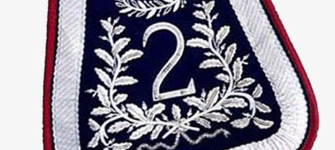 Sabretache d'Officier du 2em régiment de Hussard