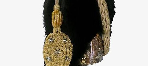 Cordon natté et raquettes, Officier des Grenadiers à Pied de la Garde Impériale