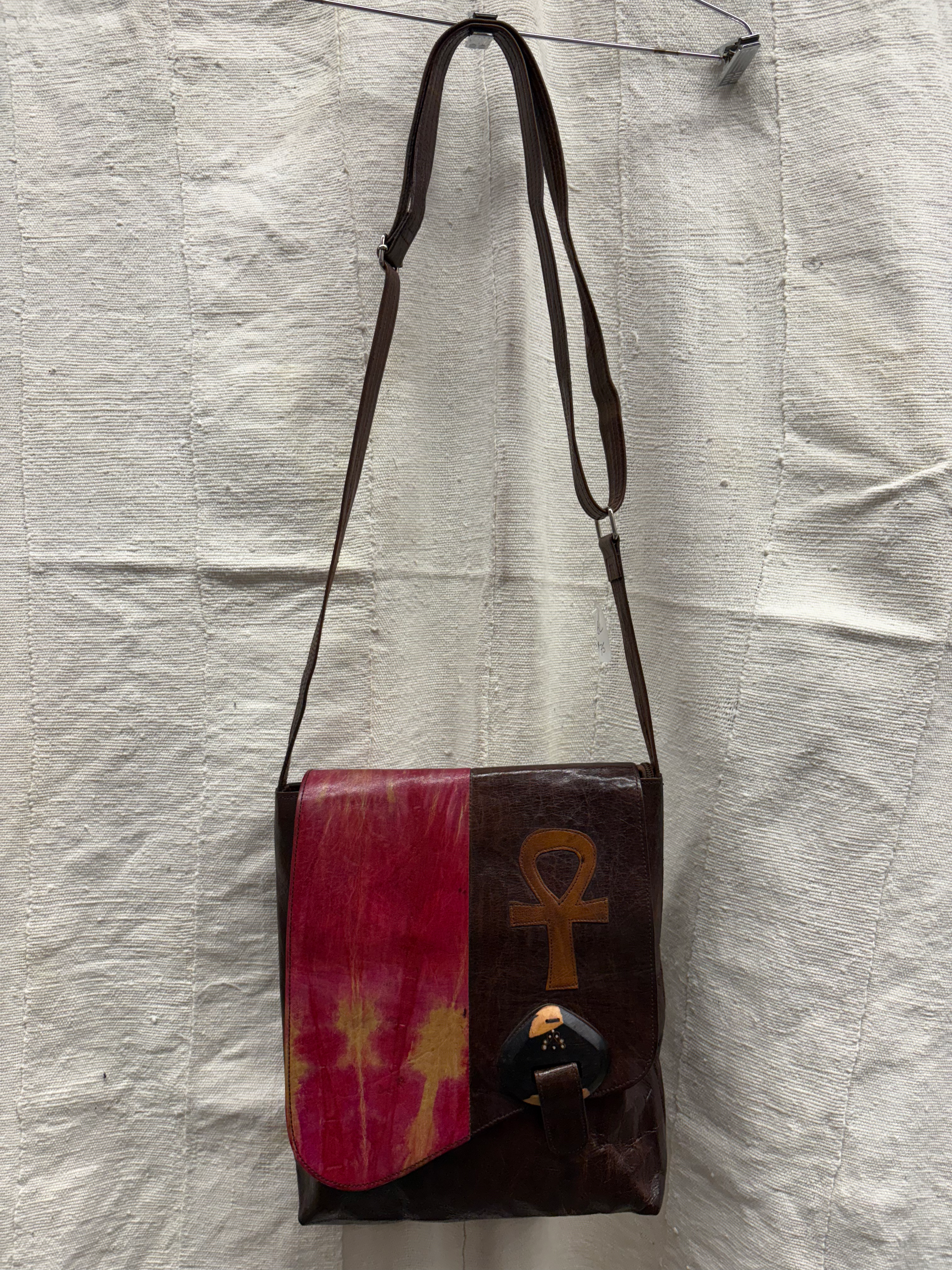 Small Tye Dye Sheep Skin Purses