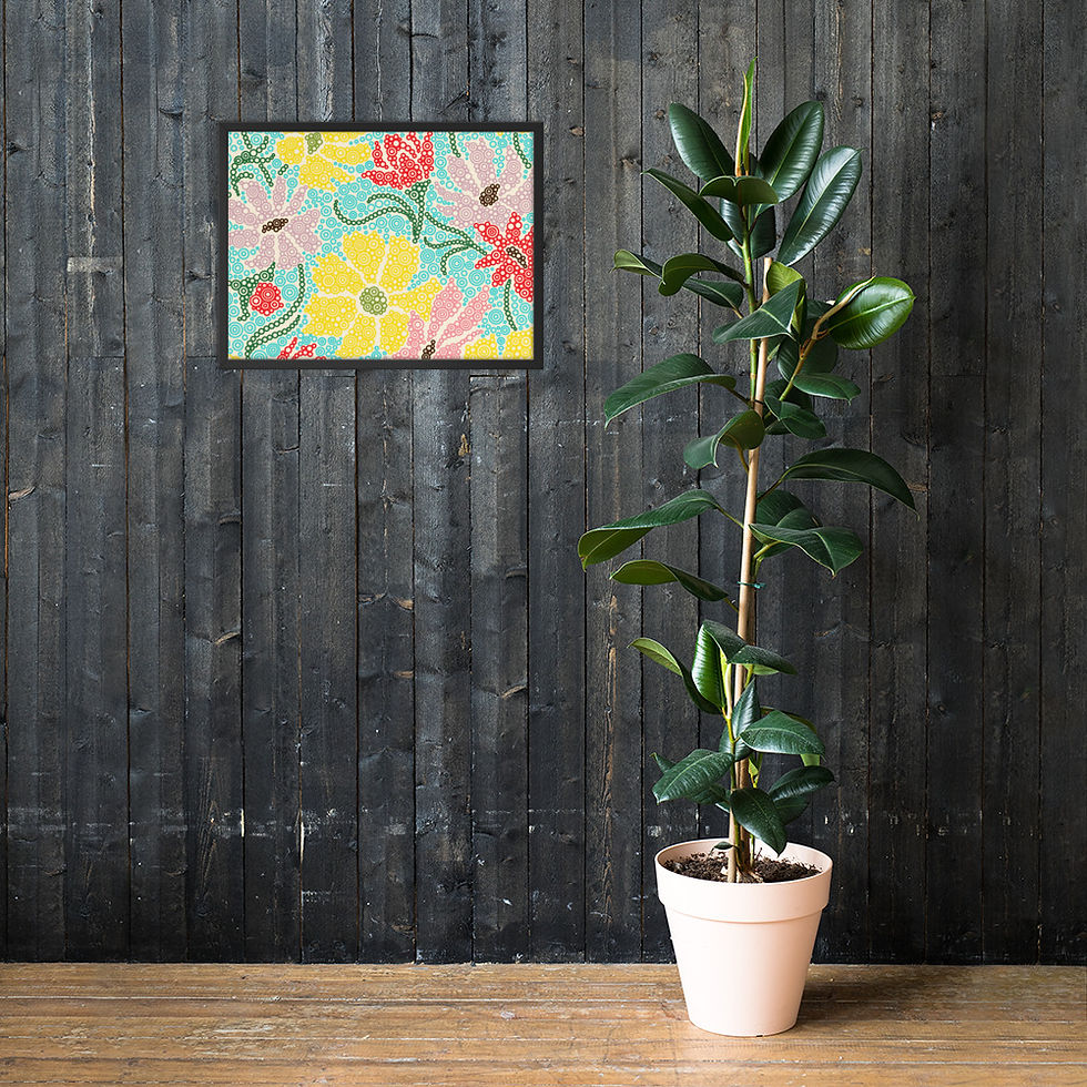 Thumbnail: Spring Garden Framed Poster